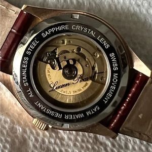 Lucien Picard Mens Rose Gold Swiss Automatic watch